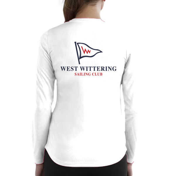 WWSC Ladies Technical Long Sleeve T-shirt - White Thumbnail